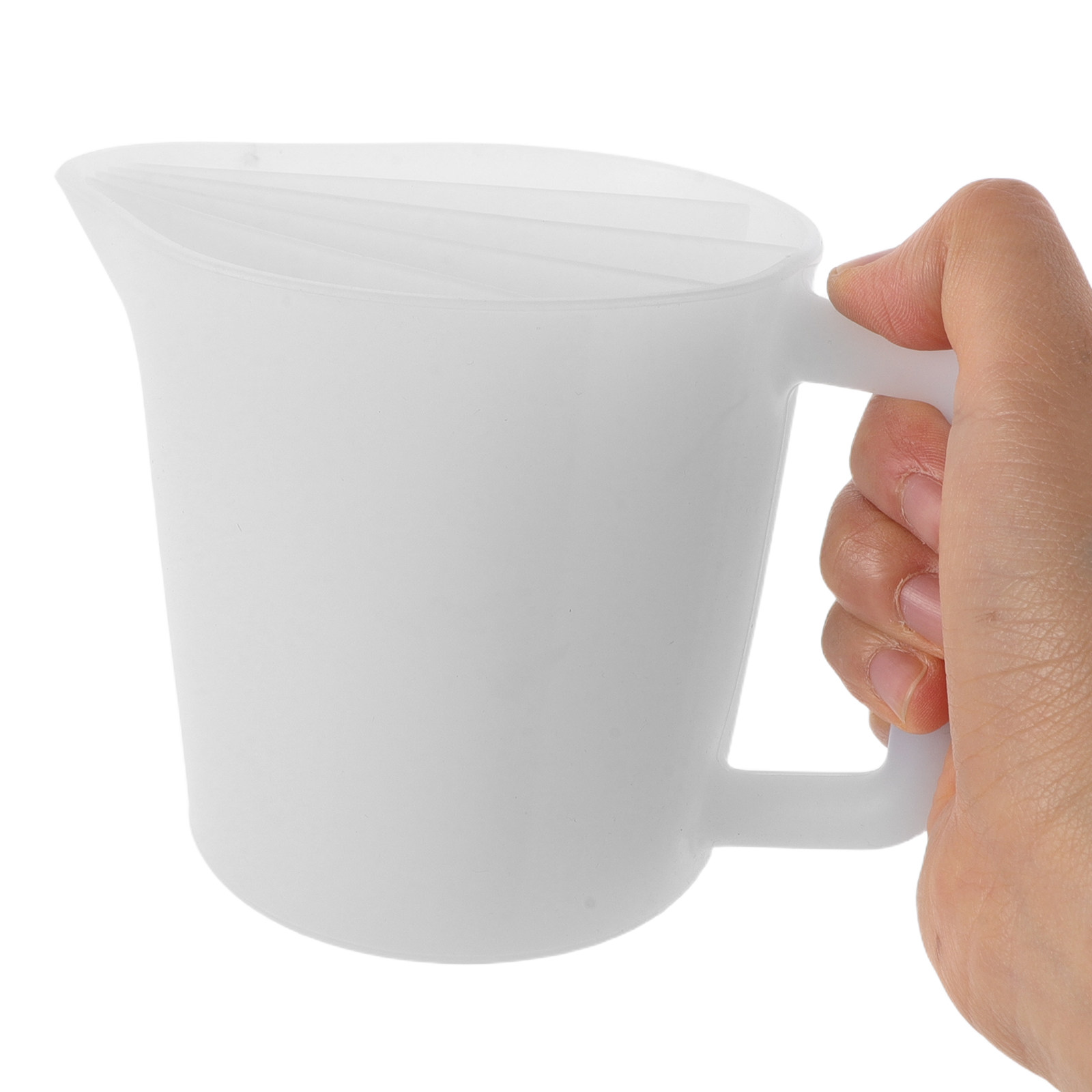 Resin Mixing Cup - Saplı 5 Bölmeli Silikon Bölmeli Kap,