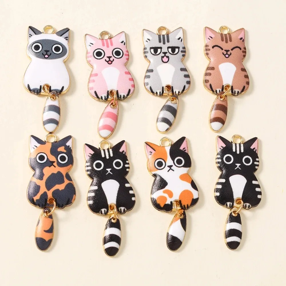 Resin Art Diy Kit - 10 adet 16 × 39mm sevimli