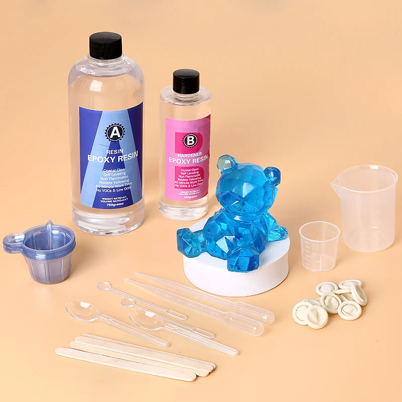 Resin Mixing Cup - Epoksi Reçine Kiti Kristal Temizle Kolay