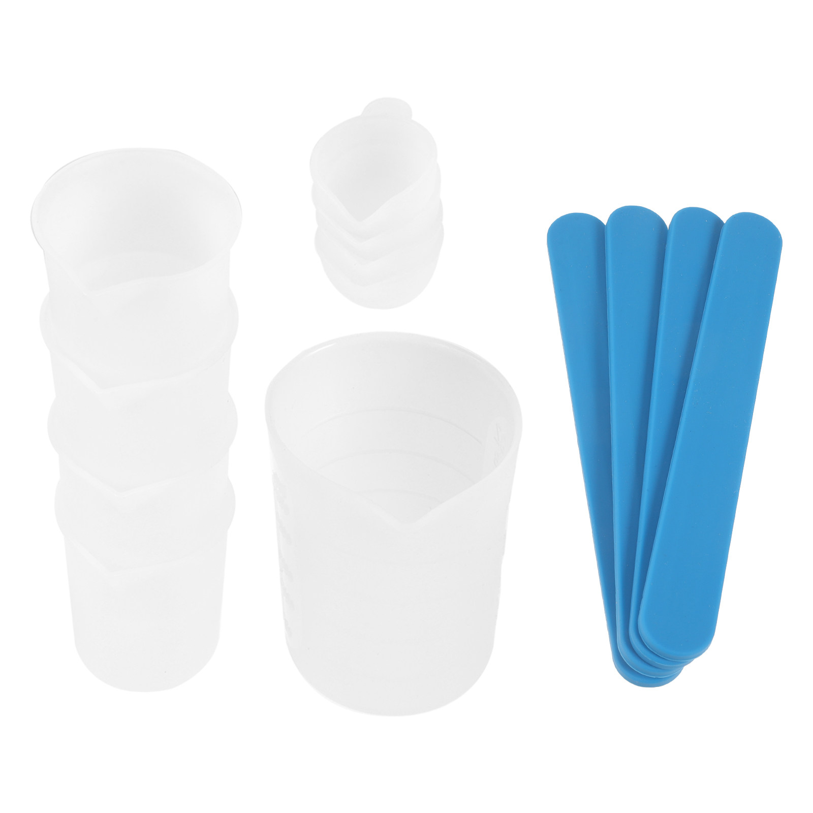 Resin Mixing Cup - 1 takım epoksi karıştırma kabı alet