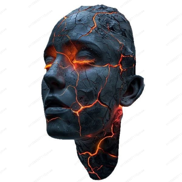 Resin Art Gallery - 'Kırık Ruh' Reçine Sanatı - Parçalanmış