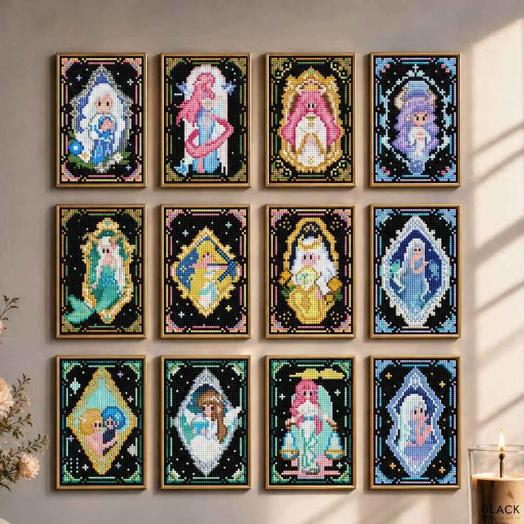 Resin Art Gift - MINIGEM 5D DIY Elmas Boyama Kiti