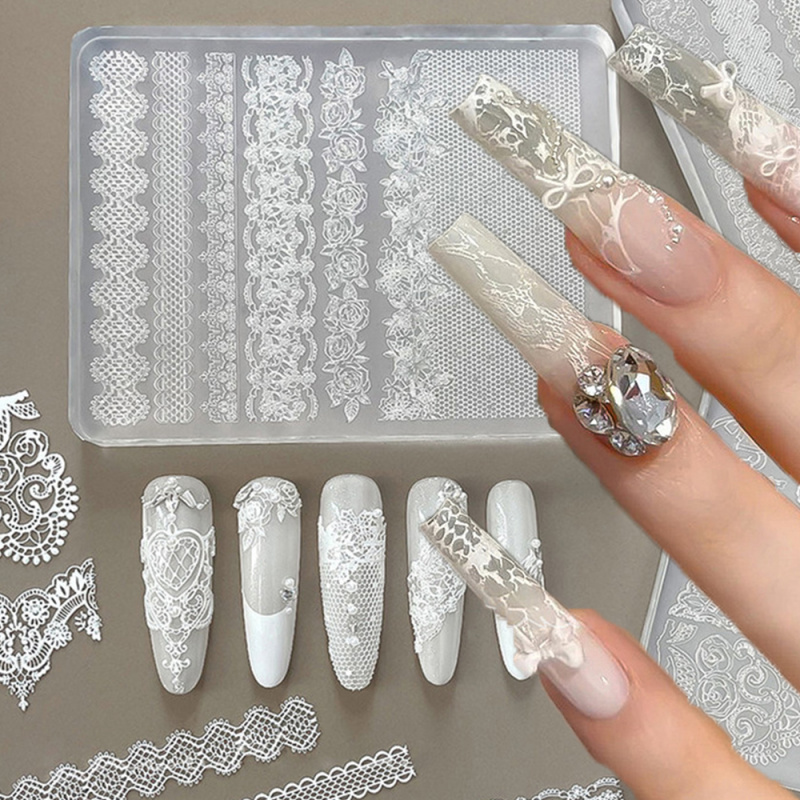 1 adet Dantel 3D Silikon Tırna - Resin Art Templates Free incelemesi ve fiyatı