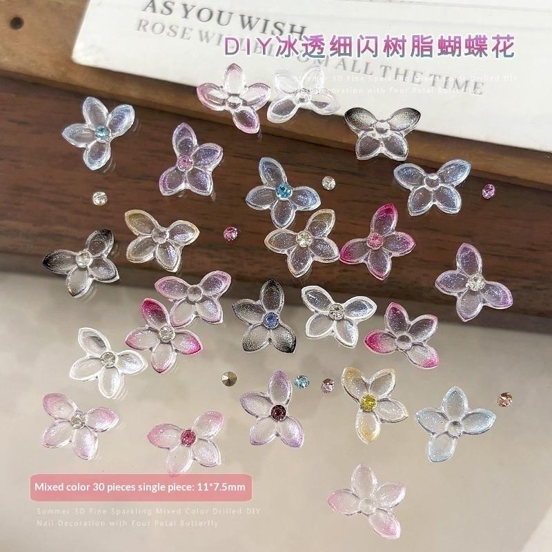 Parlak 3D Simli Tırnak Süsleri - Resin Art Using Flowers incelemesi ve fiyatı