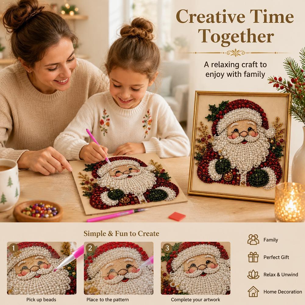 Noel Baba İnci Sanatı DIY Kiti - Resin Art Gift incelemesi ve fiyatı