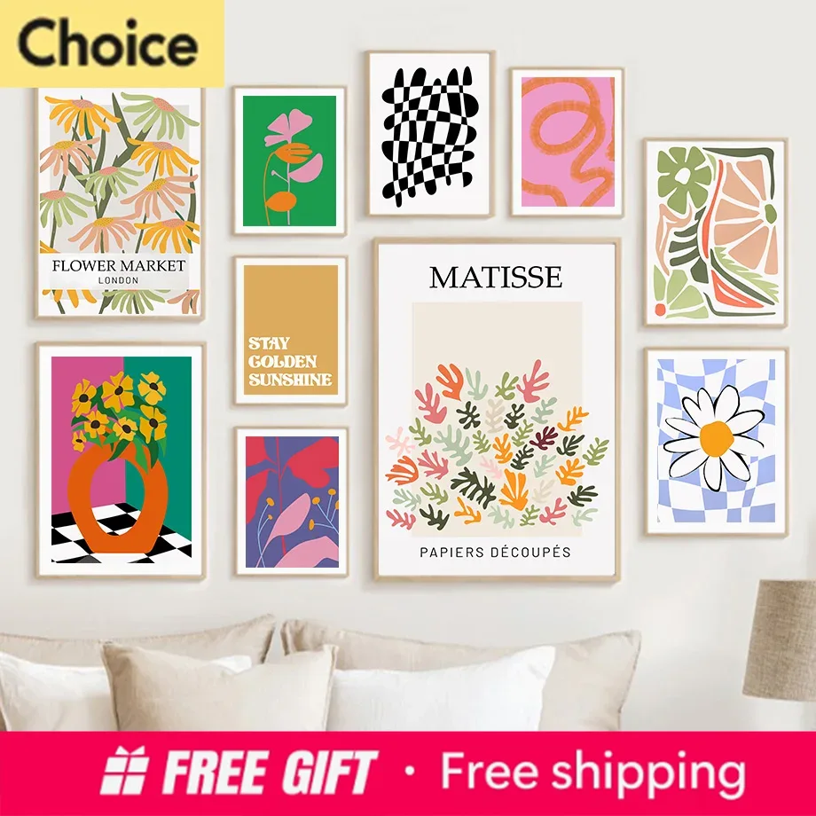 Soyut Matisse Çiçek Pazarı Çiz - Resin Art Gallery incelemesi ve fiyatı