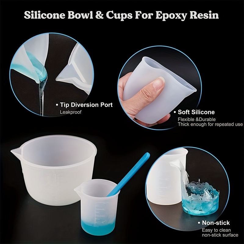 Silikon Ölçüm Kapları, 600ml/2 - Resin Mixing Cup incelemesi ve fiyatı