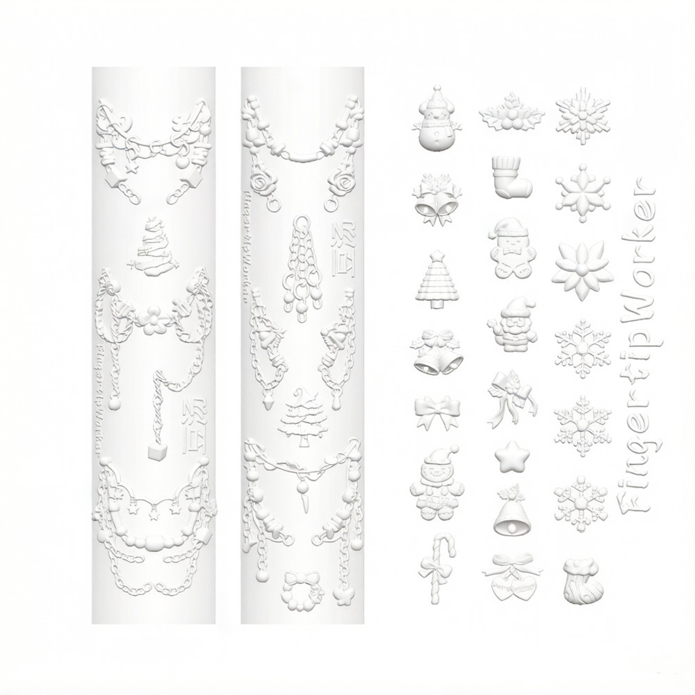 Noel 3D Silikon Kalıp, Tırnak  - Resin Art Templates Free incelemesi ve fiyatı