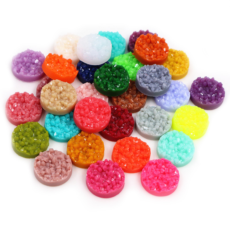 40 adet Reçine Druzy Cabochons - Resin Art Diy Kit incelemesi ve fiyatı