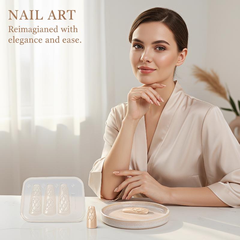 Silikon Tırnak Kalıbı Ekose Fi - Resin Art Templates Free incelemesi ve fiyatı