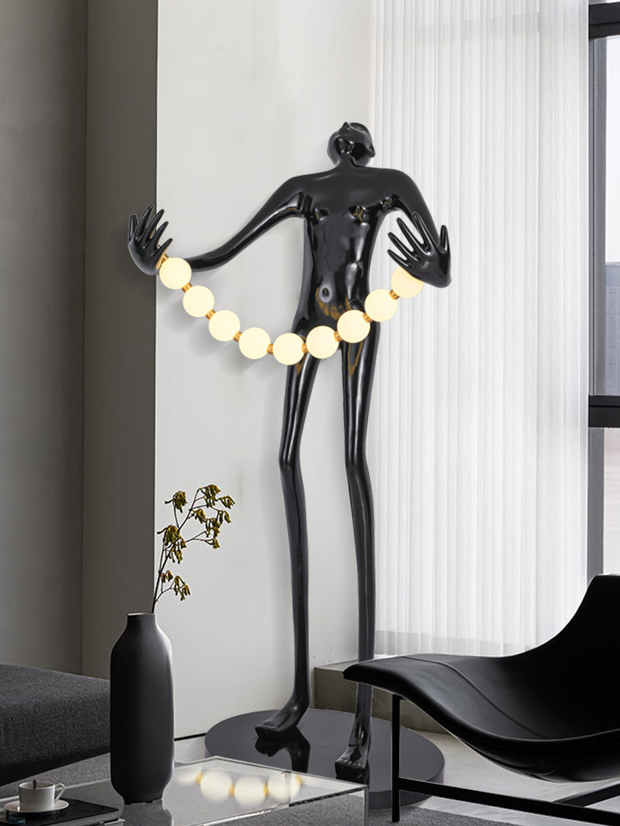 Heykel Karakterli Ayaklı Lamba - Resin Art Gallery incelemesi ve fiyatı