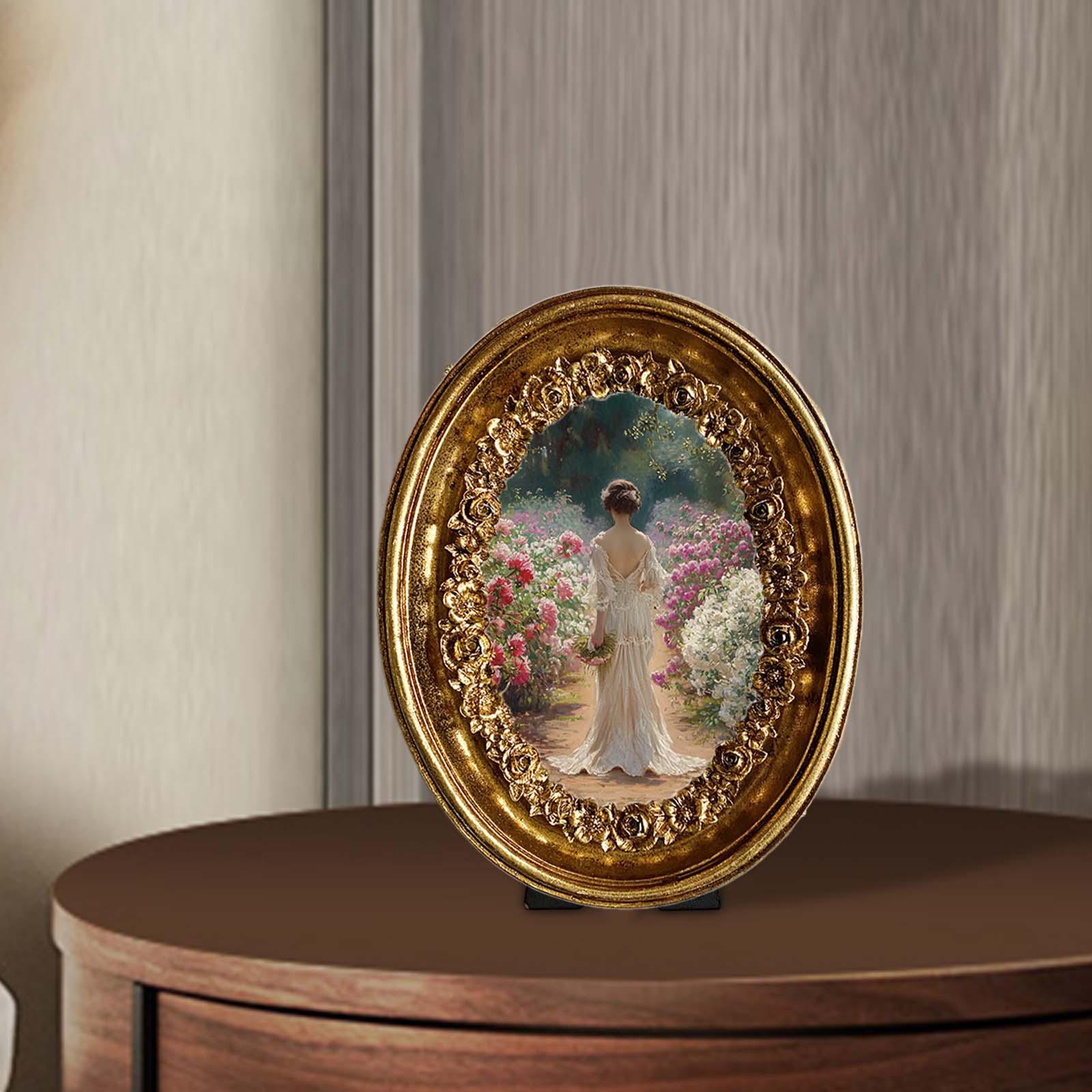 Vintage Oval Fotoğraf Çerçeves - Resin Art Gallery incelemesi ve fiyatı