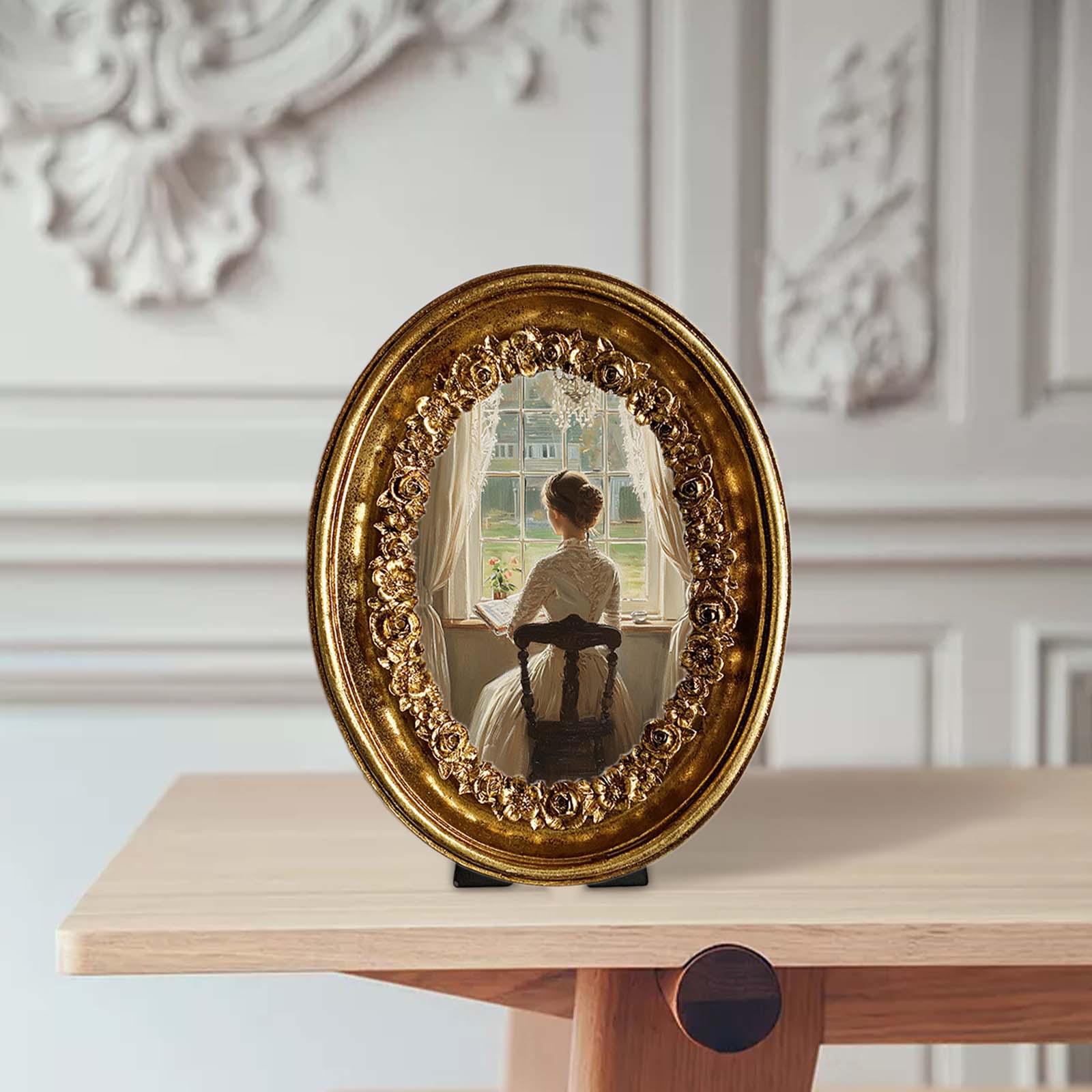 Vintage Oval Fotoğraf Çerçeves - Resin Art Gallery incelemesi ve fiyatı