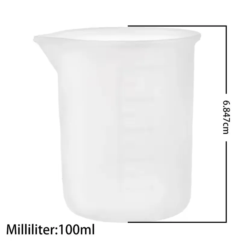 5 adet 100 ml Silikon Ölçüm Ka - Resin Mixing Cup incelemesi ve fiyatı