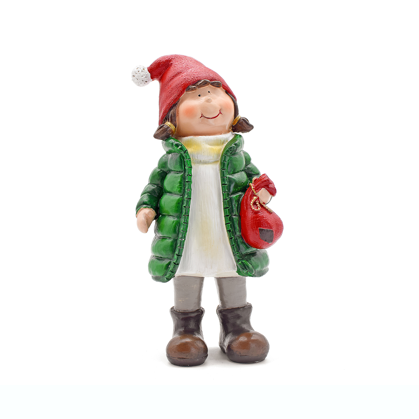 2'li Noel Erkek ve Kız Figürle - Xmas Resin Art incelemesi ve fiyatı