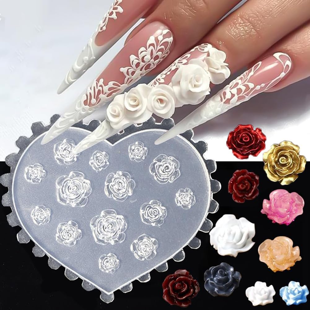3D Çiçek Tırnak Kalıpları Sili - Resin Art Templates Free incelemesi ve fiyatı