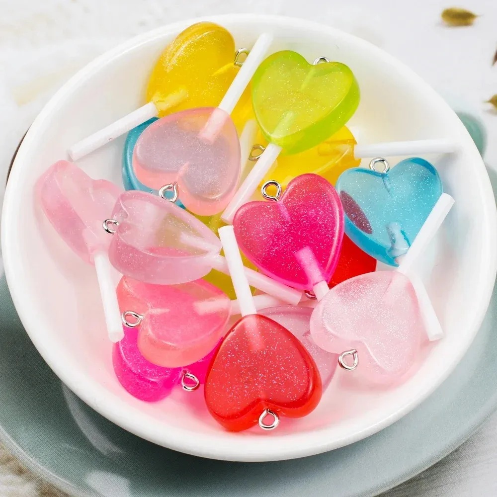 10 Adet Kawaii Işıltılı Kalp Ş - Resin Art Diy Kit incelemesi ve fiyatı