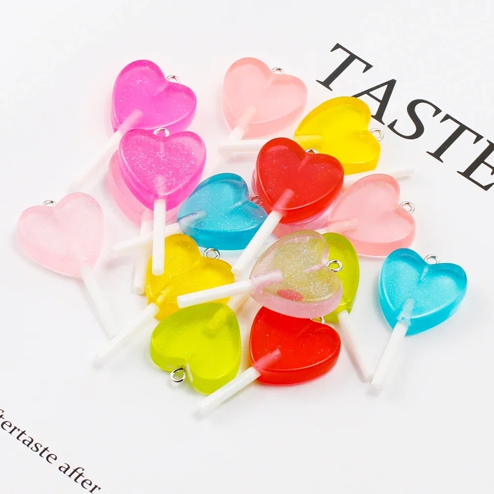 10 Adet Kawaii Işıltılı Kalp Ş - Resin Art Diy Kit incelemesi ve fiyatı