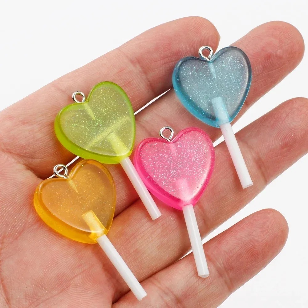 10 Adet Kawaii Işıltılı Kalp Ş - Resin Art Diy Kit incelemesi ve fiyatı
